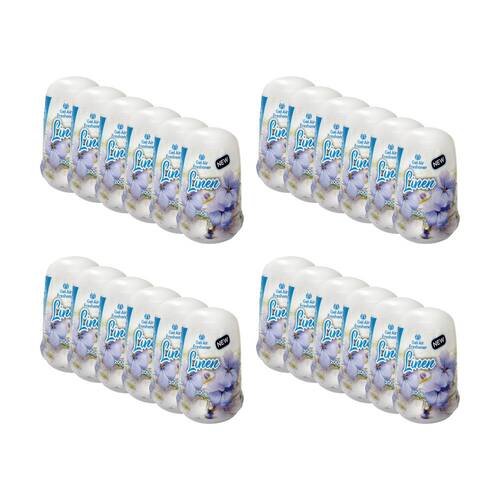 24PK Cleana Air Fresh Cone Gel Room Scent/Air Freshener 200g Linen Fragrance