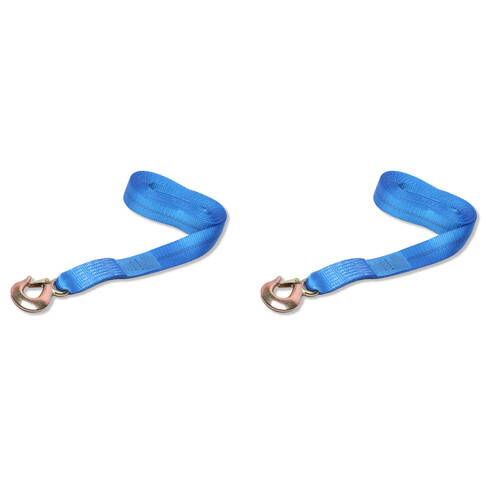 2PK Sea Pro Heavy-Duty Boat Winch Strap High Tensile 4500kg - Blue