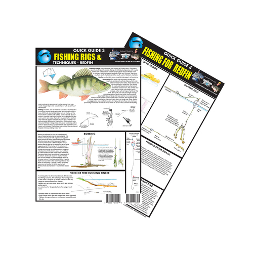 AFN A4 Quick Guide 3 Fishing For Redfin Tips Handy Manual