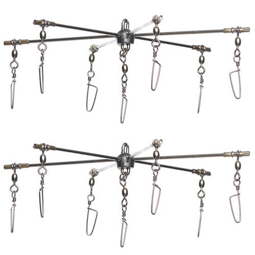 2PK Sea Pro Offshore Trolling Dredge Bar w/ 6 Arm 12 In