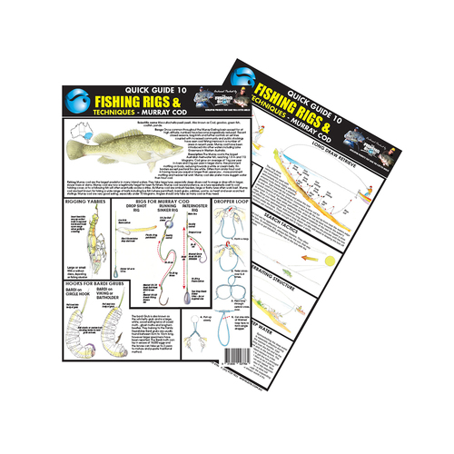 AFN A4 Quick Guide 10 Murray Cod Fishing Tips Handy Manual