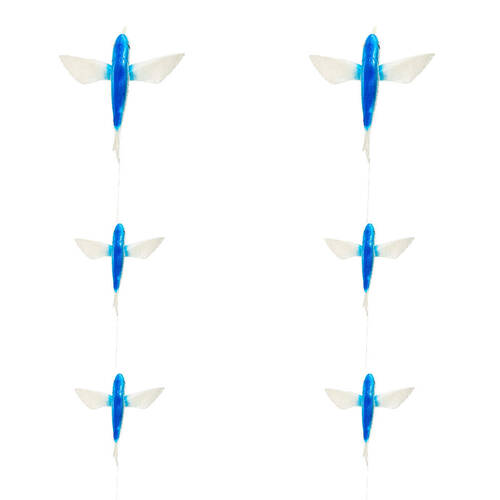 2PK Sea Pro Daisy Chain 3 Bird 36x31.5cm - Blue 1 Large & 2 Small