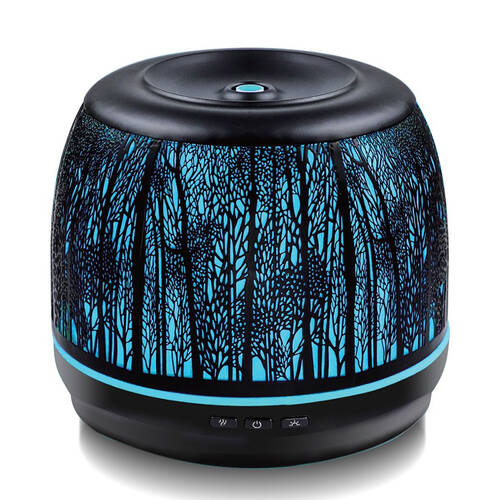 Activiva 500ml Metal Aroma & Essential Oil Diffuser Black