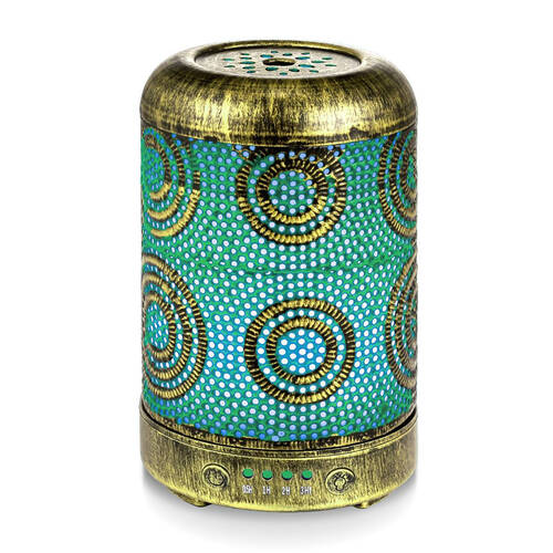 Activiva 100ml Metal Aroma & Essential Oil Diffuser Gold
