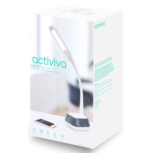 Activiva LED Desk Lamp w/ Bluetooth Speaker Base