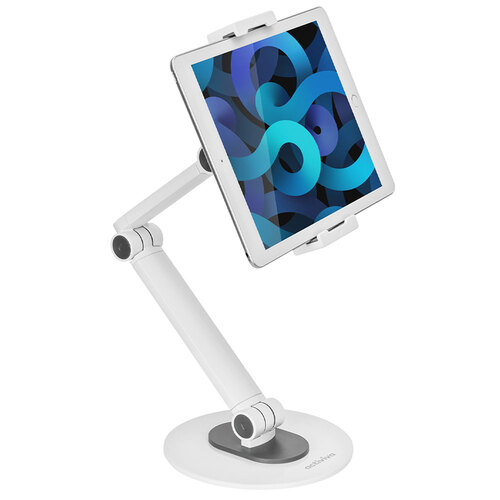Activiva Universal iPad & Tablet Tabletop Stand (4.7-12.9") White