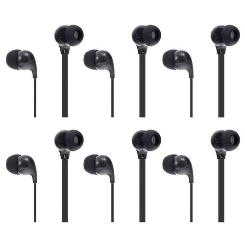 6PK Moki 45° Comfort Buds Earphones - Black