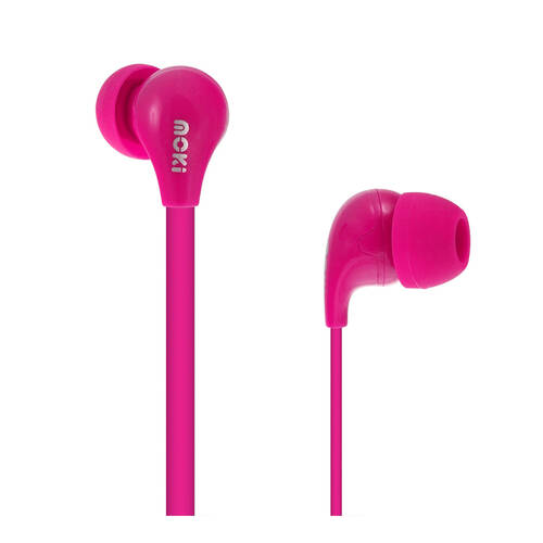 Moki 45° Comfort Buds Earphones - Pink