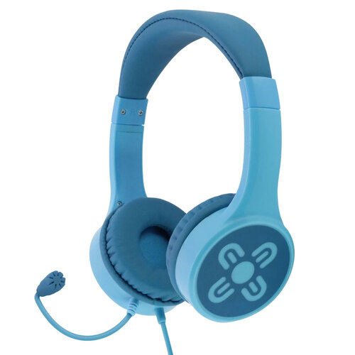 Moki ChatZone Kids Headphones + Boom Microphone - Blue