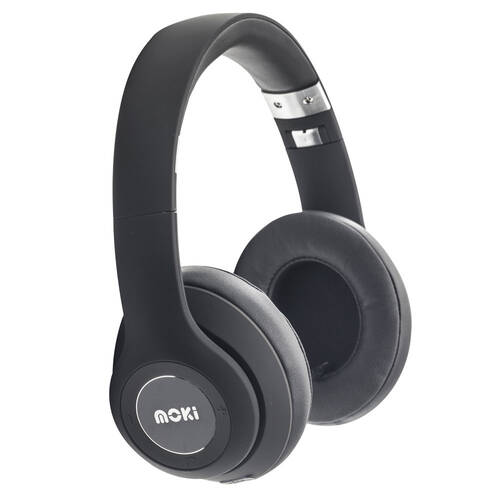 Moki Katana Bluetooth Wireless Headphones - Black
