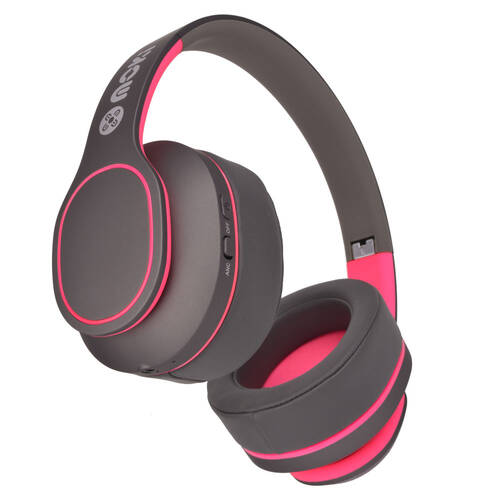 Moki Navigator Bluetooth Noise Cancellation Wireless Headphones - Pink