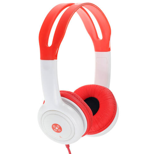 Moki Volume Limited 3y+ Kids Headphones - Red