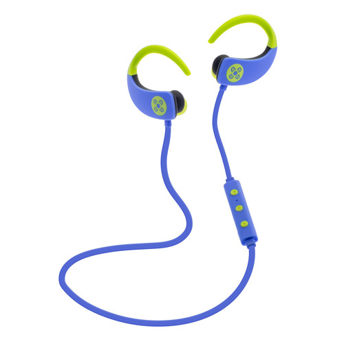 Moki Octane Bluetooth Ear-hooks Earphones Blue