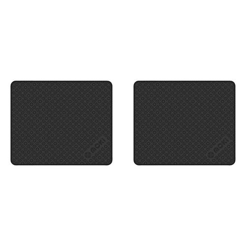 2PK Moki Gaming/Office Mouse Pad Large Non-Slip 32x27cm - Black