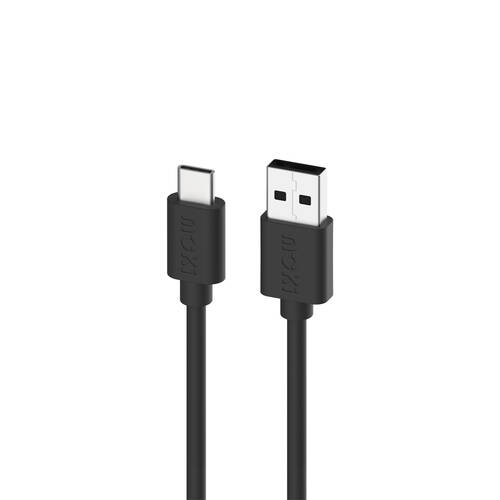 Moki USB-A to USB-C SynCharge Cable 1M iPhone/Android Jet Black