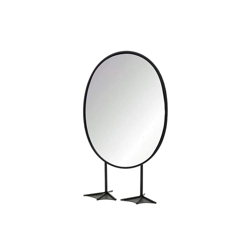 Rayell 21x34cm Mirror Stanley Large Home Decor - Black