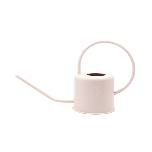 Rayell Bloom 36cm Metal Watering Can Home/Garden - Peach