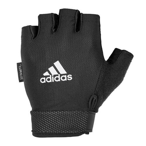 Adidas Large Essentials Adjustable Gloves - White/Black