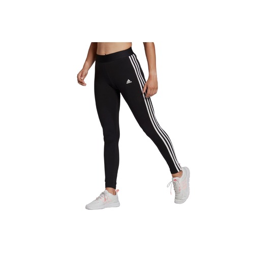 Adidas Women's 3 Stripe Leggings Size M - Black/White - Online
