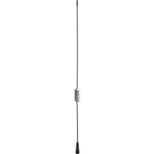 GME UHF CB Stainless Steel Whip Ground Dependent 6.6dBi Antenna 60cm Black
