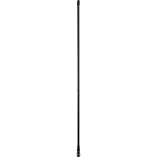 GME UHF CB Heavy Duty Fibreglass Whip Ground Dependent 6.6dBi Antenna 64cm BK