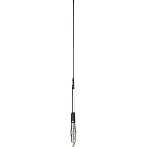 GME UHF CB Fibreglass Whip Elevated Feed 6.6dBi Antenna 97cm Black