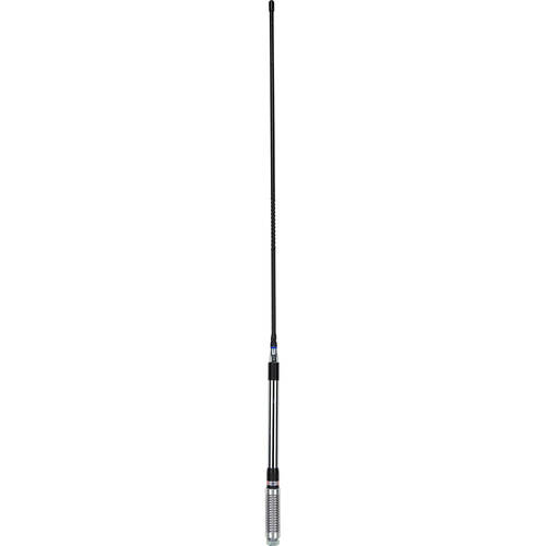 GME UHF CB Fibreglass Whip Elevated Feed 6.6dBi Antenna 93cm Black