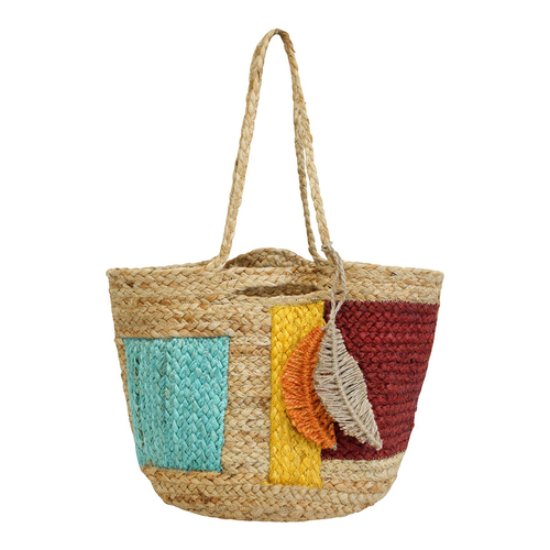 LVD Lagos Jute 41cm Shoulder Bag Ladies/Women's w/ Handle