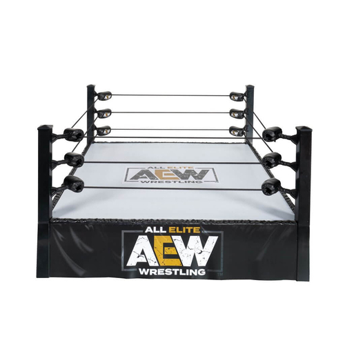 AEW Wrestling Medium Playset Unrivaled Figure Core Wrestling Ring 8y+