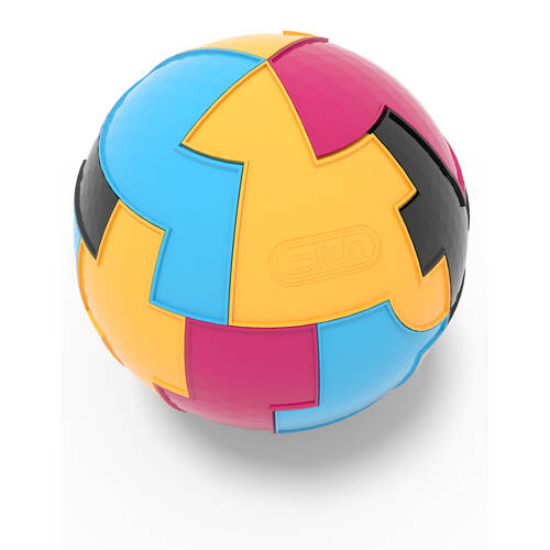 Slida Snap N Wrap World 3D Sequential Interlocking Puzzle for Kids 6Y+