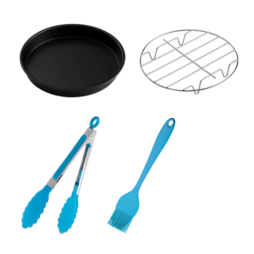 4pc Healthy Choice 20.3cm Air Fryer Accessories Grilling Set