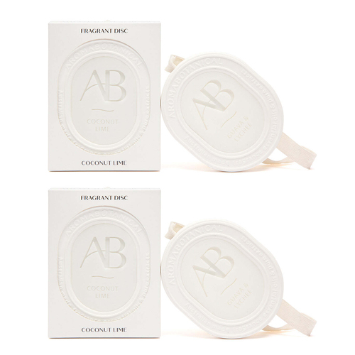 2PK Aromabotanical Fragrant Disc Scented Fragrance - Coconut Lime
