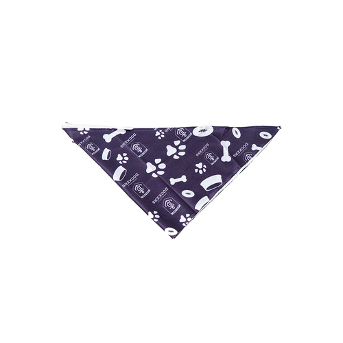 AFL Fremantle Dockers Pet Dog Bandana Neckerchief Accessory L