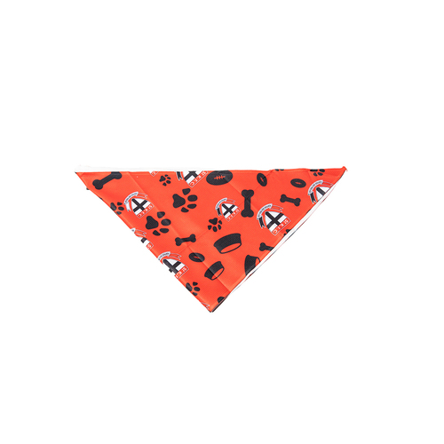 AFL St Kilda Saints Pet Dog Bandana Neckerchief Accessory L