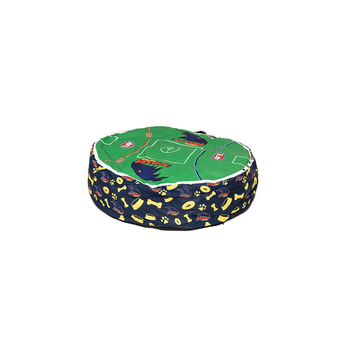 AFL Adelaide Crows 70x60cm Round Pet Dog Lounge Bed