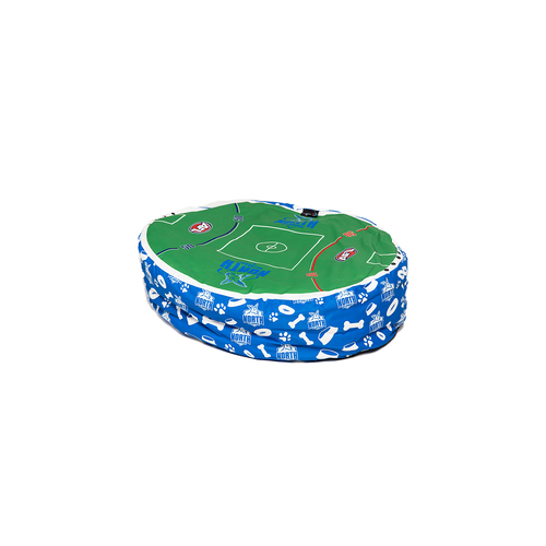AFL North Melbourne Kangaroos 70x60cm Round Pet Dog Lounge Bed