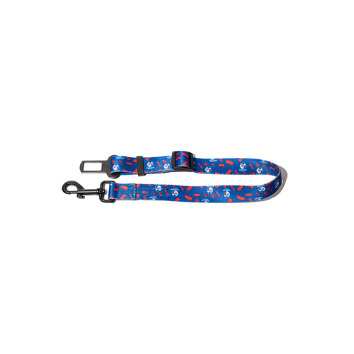 AFL Western Bulldogs Pet Dog Safety Belt Car Safety Harness