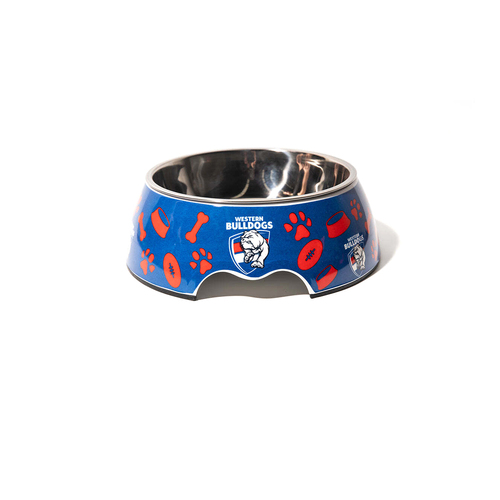 AFL Western Bulldogs Pet Pet Dog Water Drinking Food Bowl