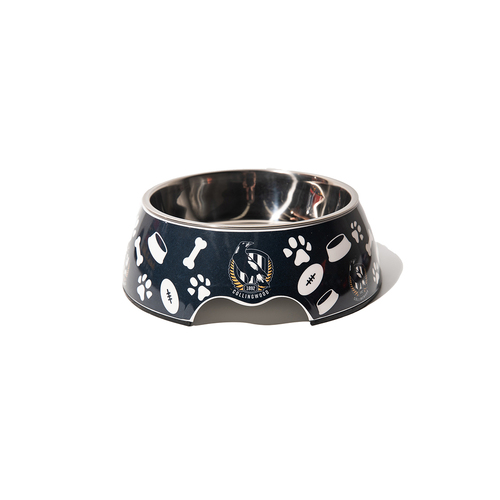 AFL Collingwood Magpies Pet Pet Dog Water Drinking Food Bowl
