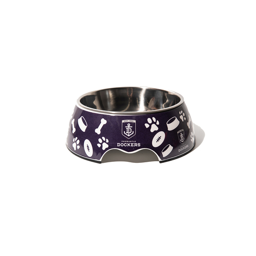 AFL Fremantle Dockers Pet Pet Dog Water Drinking Food Bowl