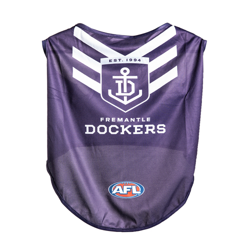 AFL Fremantle Dockers Pet Dog Sports Jersey Clothing XS