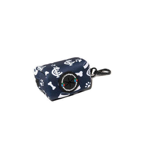 AFL Carlton Blues Pet Dog Poop Bag Holder/Dispenser