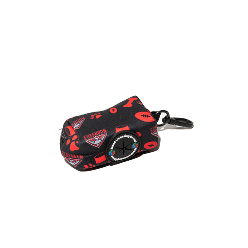AFL Essendon Bombers Pet Dog Poop Bag Holder/Dispenser