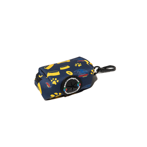 AFL Adelaide Crows Pet Dog Poop Bag Holder/Dispenser