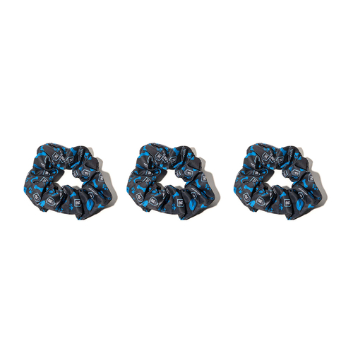 3PK AFL Port Adelaide Power Hair Scrunchie/Tie Accessory 10cm