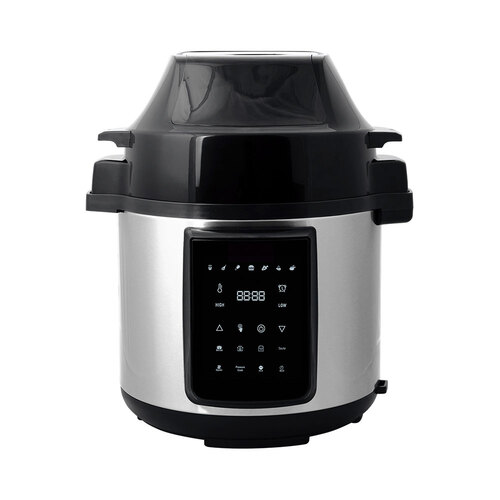 Healthy Choice 6L Pressure Cooker - Silver