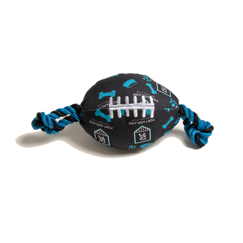 The Stubby Club Port Adelaide Power AFL Themed Pet Chew Toy