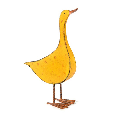 36cm Small Duck Yellow Garden Ornament