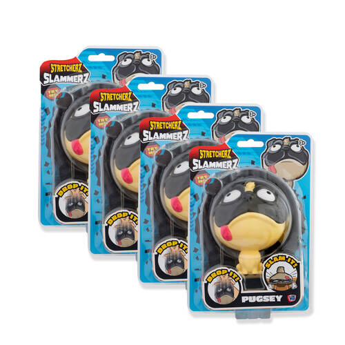 4PK Stretcherz Stretch Slammerz Squad Kids Action Figures Toy 3y+ Assorted