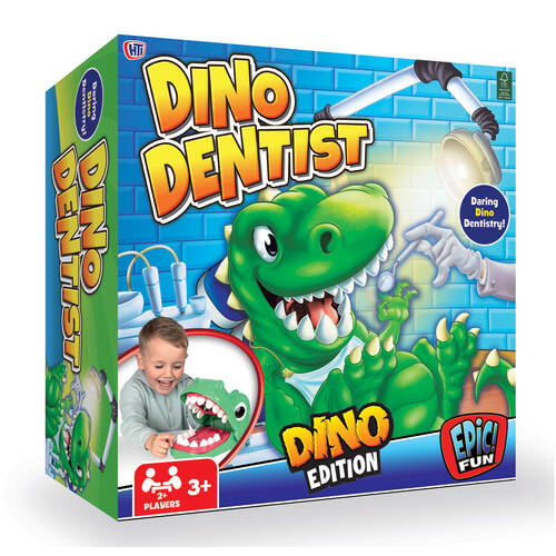 HTI Dino Dentist Game Kids/Children - Green 3y+